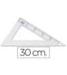 CARTABON LIDERPAPEL 30 CM PLASTICO CRISTAL