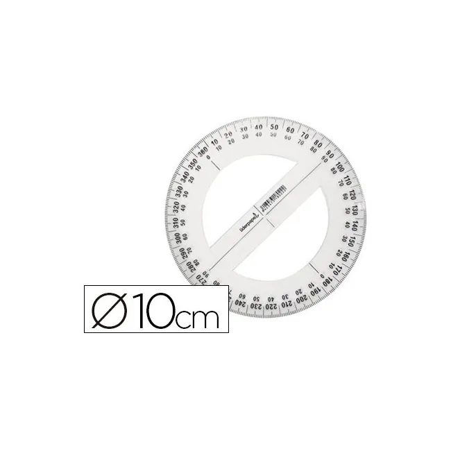 CIRCULO PLASTICO LIDERPAPEL -10 CM