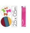 PAPEL CRESPON LIDERPAPEL 50 CM X 2.5M 34G/M2 ROSA