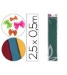 PAPEL CRESPON LIDERPAPEL 50 CM X 2.5M 34G/M2 VERDE OSCURO