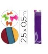 PAPEL CRESPON LIDERPAPEL 50 CM X 2.5M 34G/M2 VIOLETA