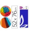 PAPEL SEDA LIDERPAPEL 52X76CM 18G/M2 BOLSA DE 5 HOJAS AZUL