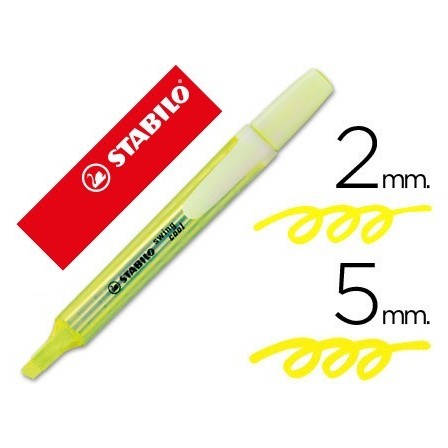 ROTULADOR STABILO MARCADOR FLUORESCENTE SWING COOL AMARILLO