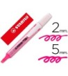 ROTULADOR STABILO MARCADOR FLUORESCENTE SWING COOL ROSA