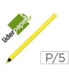 LAPICES DE COLORES LIDERPAPEL JUMBO NEON AMARILLO