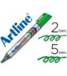 ROTULADOR ARTLINE MARCADOR PERMANENTE 109 VERDE -PUNTA BISELADA