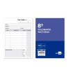 TALONARIO LIDERPAPEL FACTURAS 8º ORIGINAL T100 CON I.V.A.