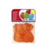 GLOBOS PASTEL NARANJA BOLSA DE 20 UNIDADES