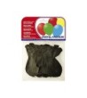 GLOBOS PASTEL NEGRO BOLSA DE 20 UNIDADES