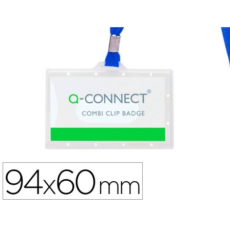 IDENTIFICADOR Q-CONNECT KF17112 CON CORDON PLANO AZUL Y APERTURA LA...