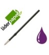 RECAMBIO BOLIGRAFO LIDERPAPEL GUMMY TOUCH RETRACTIL 1,0 MM TINTA VI...