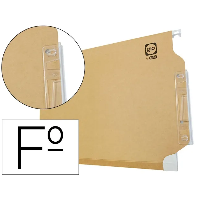 CARPETA COLGANTE GIO FOLIO 50200 VISOR LATERAL -TAMAÑO 365X275X355 MM