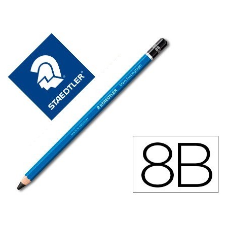 LAPICES DE GRAFITO STAEDTLER MARS LUMOGRAPH 100 8B UNIDAD
