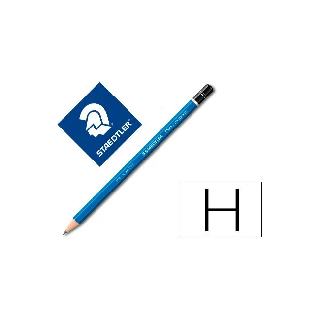 LAPICES DE GRAFITO STAEDTLER MARS LUMOGRAPH 100 H UNIDAD