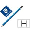 LAPICES DE GRAFITO STAEDTLER MARS LUMOGRAPH 100 H UNIDAD