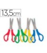 TIJERA ESCOLAR LIDERPAPEL PARA ZURDOS 13,5 CM UNIDAD