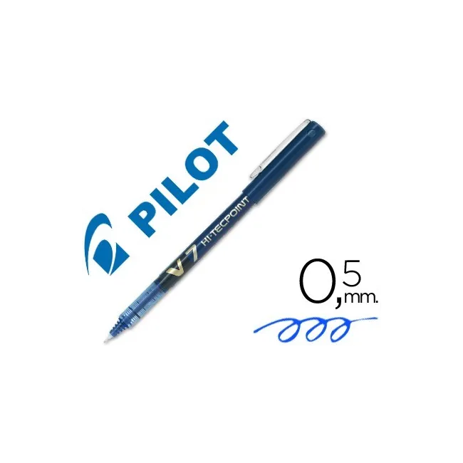 ROTULADOR PILOT PUNTA AGUJA V-7 AZUL 0.7 MM