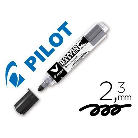ROTULADOR PILOT VBOARD MASTER PARA PIZARRA BLANCA NEGRO TINTA LIQUI...