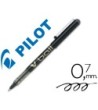 ROTULADOR PILOT ROLLER V-BALL NEGRO 0.7 MM