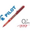 ROTULADOR PILOT ROLLER V-BALL ROJO 0.7 MM