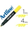 ROTULADOR ARTLINE FLUORESCENTEEK-660 AMARILLO -PUNTA BISELADA