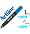 ROTULADOR ARTLINE FLUORESCENTEEK-660 AZUL -PUNTA BISELADA