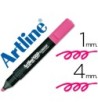 ROTULADOR ARTLINE FLUORESCENTEEK-660 ROSA -PUNTA BISELADA