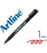 ROTULADOR ARTLINE RETROPROYECCION PUNTA FIBRA PERMANENTE EK-854 ROJ...