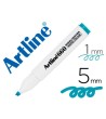 ROTULADOR ARTLINE FLUORESCENTE EK-660 AZUL PASTEL PUNTA BISELADA