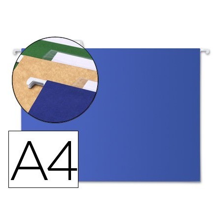 CARPETA COLGANTE LIDERPAPEL A4 AZUL