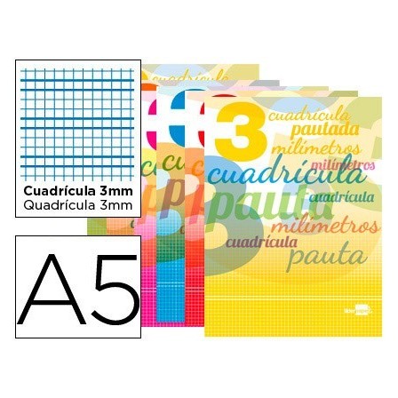 LIBRETA LIDERPAPEL PAUTAGUIA TAPA CARTONCILLO 32 HOJAS DIN A5 70 G ...