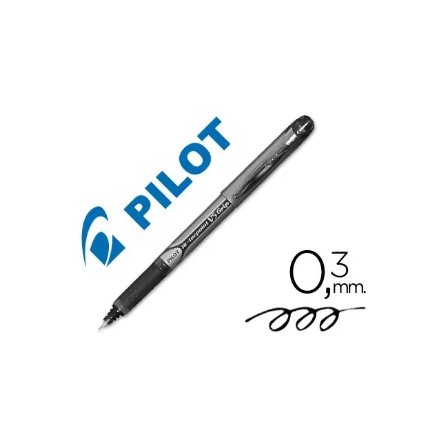 ROTULADOR PILOT PUNTA AGUJA V-5 GRIP NEGRO 0.5 MM