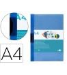 CARPETA LIDERPAPEL DOSSIER PINZA LATERAL 45302 POLIPROPILENO DIN A4...