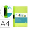 CARPETA LIDERPAPEL DOSSIER PINZA LATERAL 45303 POLIPROPILENO DIN A4...