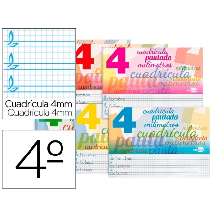 LIBRETA LIDERPAPEL PAUTAGUIA TAPA CARTONCILLO 32 HOJAS DIN A5 70 G ...