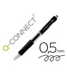 BOLIGRAFO Q-CONNECT SIGMA RETRACTIL 0,5 MM COLOR NEGRO