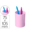 CUBILETE PORTALAPICES ARCHIVO 2000 ECOGREEN 100% RECICLADO ROSA PASTEL