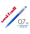 ROTULADOR UNI-BALL ROLLER UF-222 TINTA GEL BORRABLE 0,7 MM AZUL