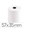 ROLLO SUMADORA Q-CONNECT TERMICO 57 MM ANCHO X 35MM DIAMETRO PARA M...