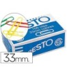 CLIPS COLORES PRESTO CAJA DE 100