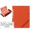 CARPETA Q-CONNECT GOMAS KF02170 CARTON SIMIL-PRESPAN SOLAPAS 320X24...