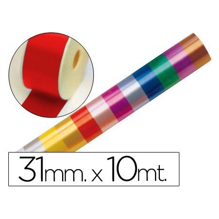 CINTA FANTASIA 10 MT X 31 MM ROJO