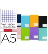 LIBRETA LIDERPAPEL SMART A5 TAPA BLANDA 80 HOJAS 60 G/M2 CUADRO 5 M...