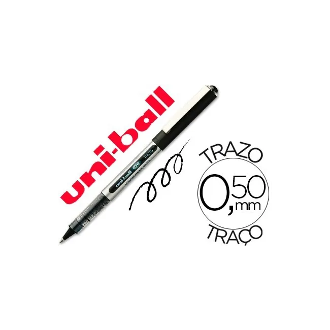 ROTULADOR UNI-BALL ROLLER UB-150 MICRO EYE NEGRO 0,5 MM -UNIDAD