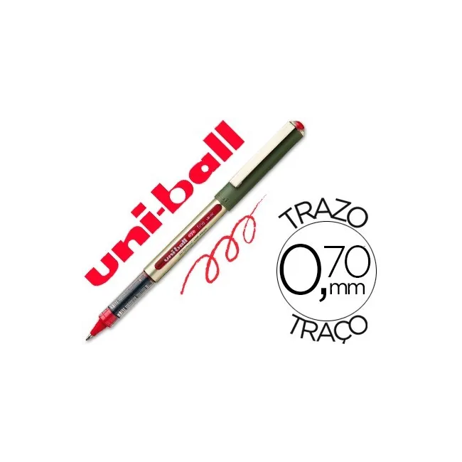 ROTULADOR UNI-BALL ROLLER UB-157 ROJO 0,7 MM UNIDAD