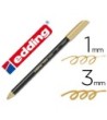 ROTULADOR EDDING PUNTA FIBRA 1200 ORO N. 53 -PUNTA REDONDA 1-3 MM
