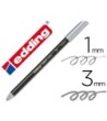 ROTULADOR EDDING PUNTA FIBRA 1200 PLATA N. 54 -PUNTA REDONDA 1-3 MM