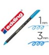 ROTULADOR EDDING PUNTA FIBRA 1200 AZUL METALIZADO N 73 PUNTA REDOND...