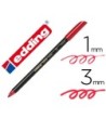 ROTULADOR EDDING PUNTA FIBRA 1200 ROJO METALIZADO N 72 PUNTA REDOND...