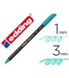 ROTULADOR EDDING PUNTA FIBRA 1200 VERDE METALIZADO N 74 PUNTA REDON...